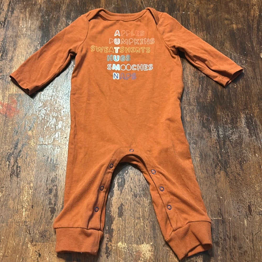 Cat & Jack Autumn onesie